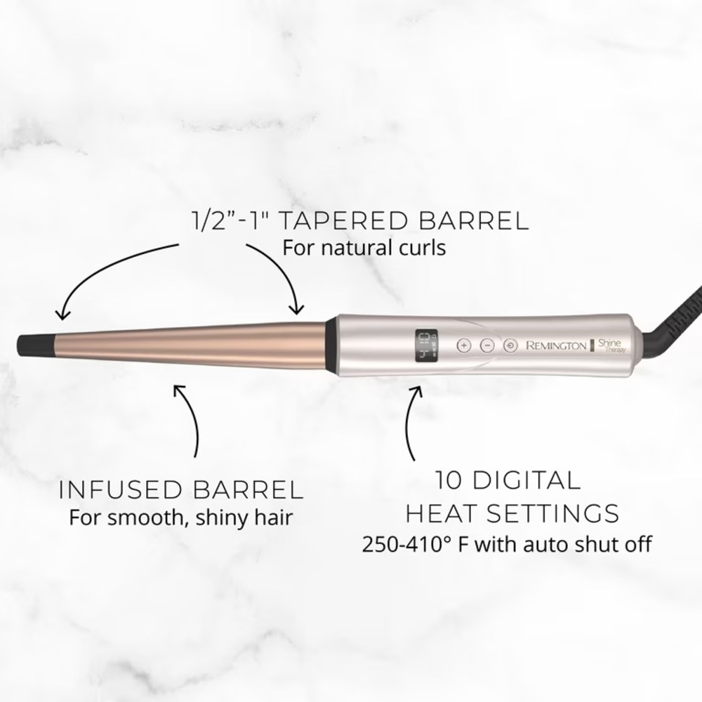 Remington 1/2-1” Curling Wand